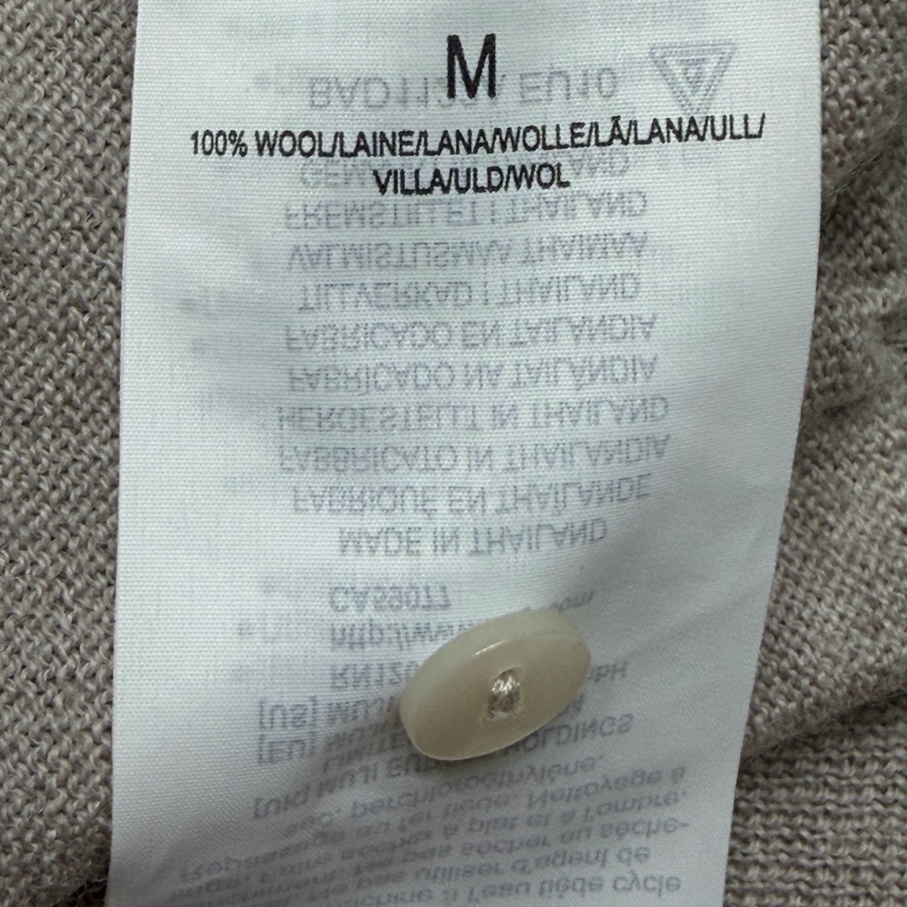 Vince Light Grayish BrownWomen's Cardigan - Picture 4 of 6